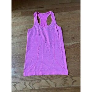 Lululemon Women's Swiftly Tech Racerback Tank Top Pink Size 4